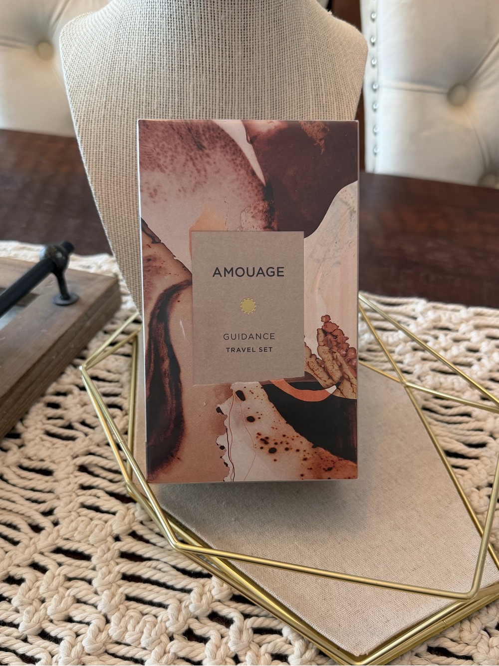 Amouage Guidance Travel Set - 10 mL Travel Spray and 10 mL Refill - New in Box